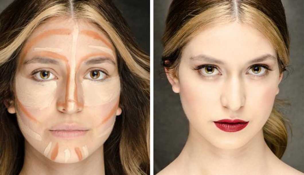 maquillage contouring