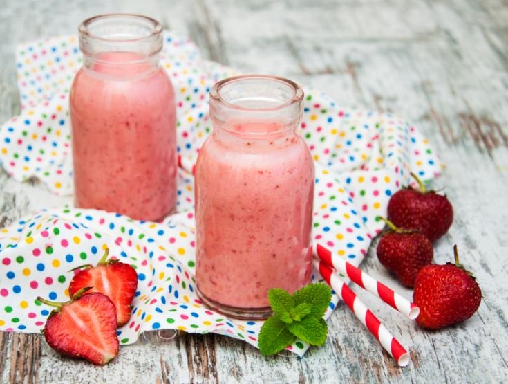 smoothie fraise