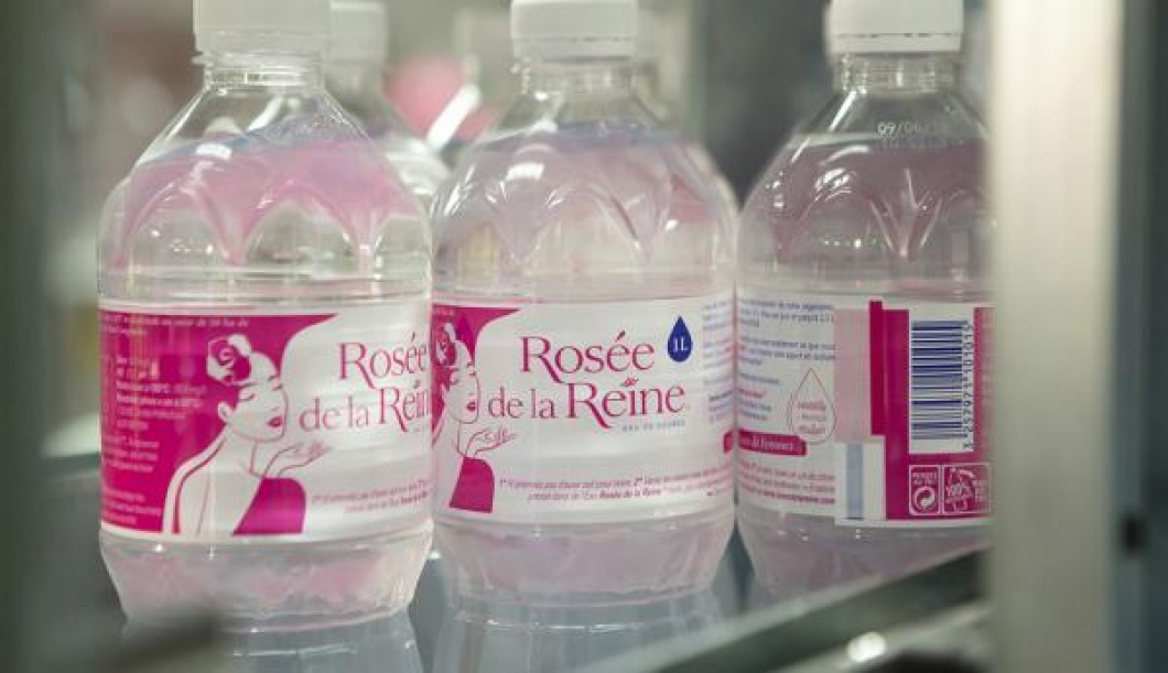 L'embouteillage de l'eau de source Rosée de la Reine